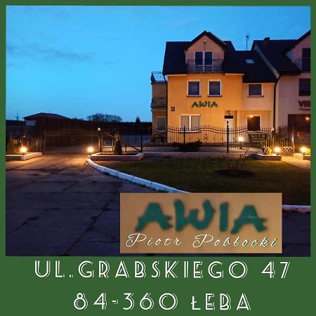 Pokoje Goscinne " Awia " Leba Exterior foto